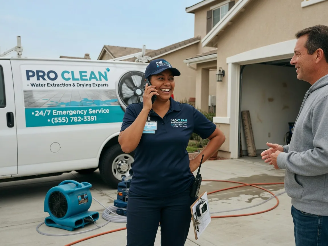 Water Extraction & Drying Newhall, CA FAQs
